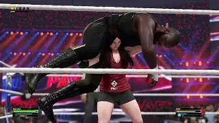 WWE 2K25 - Custom Character vs. Omos - PC HD