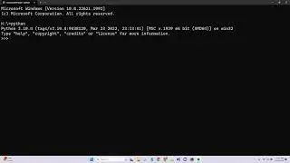 Intro to Python Intepreter: Create and calling a Function 3/12