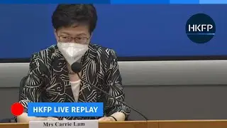 HKFP_Live: Chief Exec. Carrie Lam's daily Covid-19 briefing [English interpretation]