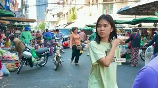 Cambodia Fresh Market Evening Walking Tour: Lifestyle Vendors | Phnom Penh