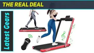 GYMAX Walking Pad 2.25HP Foldable Treadmill Review