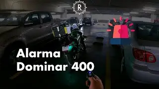 Instalacion de alarma en Dominar 400 | Tutorial | Rocarlos