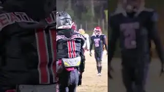 🫣Caught 2 bodies‼️🫣 #footballshorts #highlights #semipro