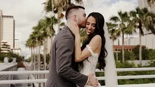 Lia & Brandon's Wedding at Tampa River Center // J&S Media