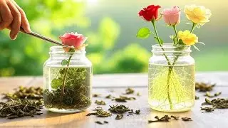 Just this magic water! Roses will sprout and root quickly immediately