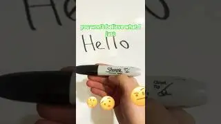 How to remove a sharpie marker off whiteboard. ￼