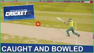 Cricket 19 - How to Get Caught and Bowled (Take Wickets with Catches)