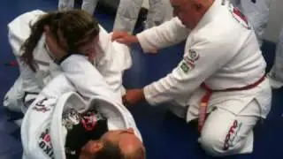 Master Mansur demonstrates Choke Defense
