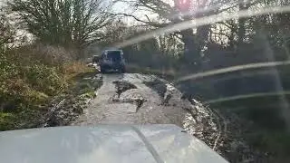 Muddy track