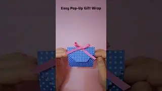 Easy 3D Gift Wrapping 쉬운 입체 선물포장 簡単 立体ラッピング #origami #diy #giftwrapping