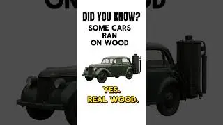 WWII&rsquo;s Strangest Fuel: Real Wood 🌲🚗