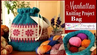 Manhattan Knitting Project Bag