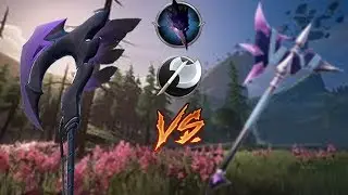 The difference between the umbral axes , Shrowd vs riftstalker axe