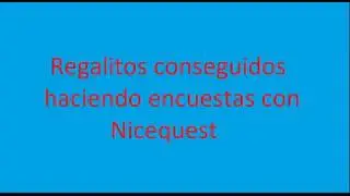 Regalitos con Nicequest