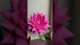 DIY Lotus Flower For Decoration🌸 DIY lotus flower #shorts #ytshorts #shortsfeed #diy #art