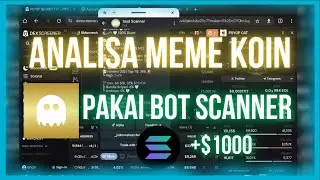 Cara Analisa Meme Koin Solana di Bot Telegram Soul Scanner