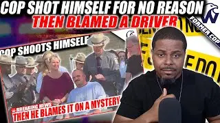 Most Bizarre Traffic Stop On YouTube | Cop Literally Shoots Himself In The Leg On Purpose