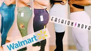 Fashionnova, Walmart Jeans Are Coming For You !!! $150 Walmart/Clothing Jeans Try On Haul