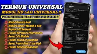 Gila !! New Update Thermal Gaming Universal Peningkat & Penyetabil FPS Universal !!