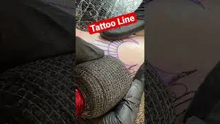 How to do tattoo line | Real Sound #ozytattoo