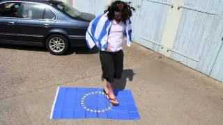 Der Grieche - Syrtaki auf der Euroflagge