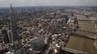 Free Aerial Footage - The Shard London - Free Stock Video