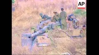 WRAP Shelling of Maroun al Ras, Bint Jbail; troops on border