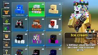 HOW TO MAKE ICE CREAM SKINS IN PIXEL GUN 3D