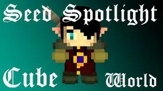 [CubeWorld] Seed spotlight #2: Lava land bosses and +100 spirits! 1984