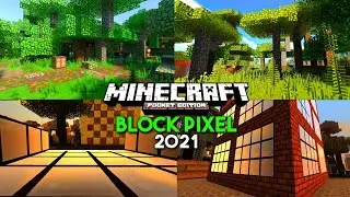 MCPE Textura Realista Block Pixel para Minecraft PE 1.19 Bedrock Super Leve
