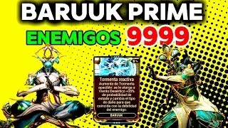 asi de bueno es baruuk prime vs enemigos de nivel 9999 level cap cascada del vacio