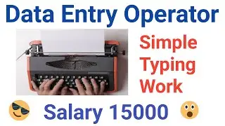 Typist Job | #Semma Jobs | #Discharge Summary typing | Salary 15,000 | #Tamil | #typing skills