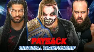 PAYBACK 2020 CONFIRMED MATCH CARDS