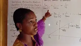 Simplified derivation of Lineweaver-Burk's equation and plot from Michaelis-Menten Equation.