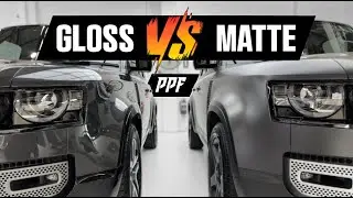 Defender GLOSS vs MATTE PPF