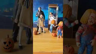 Halloween M3GAN, CHUCKY, SAM & ANNABELLE | NECA HORROR FIGURE SETUP