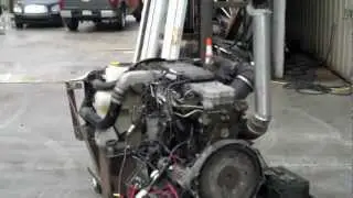 5.9 Cummins on engine run stand / self contained auxiliary power unit