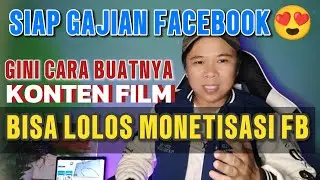 IDE KONTEN REVIEW FILM BIAR LOLOS MONETISASI BEGINI CARANYA BUATNYA‼️IDE KONTEN FB PRO☑️ BISA GAJIAN
