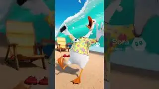 Goose Tourist Takes Selfie #gooselabai #ai #memes #funnyai #goosememes