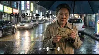[신곡] 잊지 못할 첫사랑 - 비 내리는 밤, 가슴 적시는 애절한 트로트 (Full ver.)