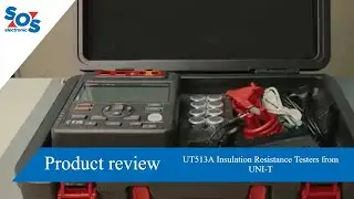 Unboxing UT513A Insulation Resistance Testers from UNI-T | SOS electronic