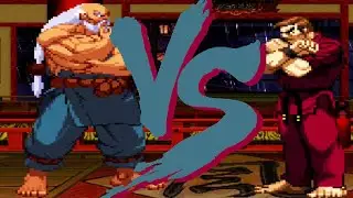 Gouken VS Takuma Sakazaki Mugen Street Fighter VS KOF