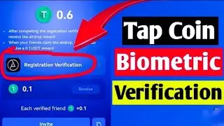 Tap Coin Biometric Verification | Tap Coin  Biometric Code | Tap Coin Airdrop Biomatrix