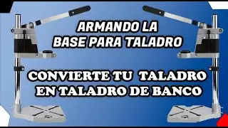 Soporte Vertical para TALADRO - Montaje en 5 Minutos