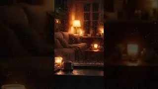 Rain on Window 🌧️ Cozy Night Ambience for Sleep & Calm