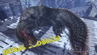 【ASMR？】イビルジョーが寝ているだけの2分半【4K/60FPS】