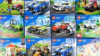 Давайте соберем и поиграем в 12 автомобилей LEGO ♪