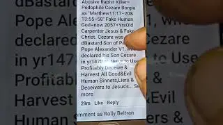 ToMariyaKothsolva:Why Worship dPicture of Rapist Killer Cezare Borgia as ur HumanGod CarpenterJesus?