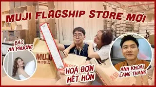 MUJI FLAGSHIP STORE khai trương 🎉 Đầy đủ nội thất, Cafe, DV in Giày: Hết hồn hoá đơn siêu dài...
