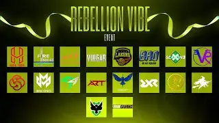 REBELLION VIBE | EVENT | PUBG Mobile ( Lakers G, WITCH BLADES, Revolution, bro blue, FIRE SQUAD )